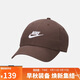 耐克中性帽子U NK CLUB CAP U CB FUT WSH L運動(dòng)帽FB5368-237棕M