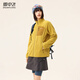 雪中飛（SNOWFLYING）外套女多色搖粒絨2025秋款戶(hù)外運動(dòng)抓絨上衣 黃色    L