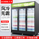 巨承飲料冷藏展示柜啤酒酒水紅酒柜超市便利店酒吧立式商用冰箱風(fēng)冷無(wú)霜水果茶葉保鮮柜 親民款風(fēng)冷單門(mén)【2-8°冷藏/可定制LOGO】