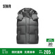 森馬（Semir）羽絨馬甲女可拆卸連帽設(shè)計(jì)感2024冬疊穿寬松三防外套109724103002