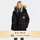 加拿大鵝（Canada Goose）Expedition 女士派克大衣戶(hù)外休閑外套大鵝羽絨服 4660L 61 黑色 建議選擇小一碼，該款尺碼偏大 XS