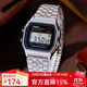 卡西歐（CASIO）手表復古小方塊 時(shí)尚休閑小方表防水運動(dòng)學(xué)生表 初高中生 A159W-N1D