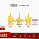 潮宏基足金琺瑯黃金吊墜生日禮物定價(jià) 三麗鷗 XPG30017510 美樂(lè )蒂