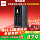 得力（deli）考勤機 人臉指紋打卡機 玻璃門(mén)鎖 指紋鎖智能電子密碼鎖辦公室玻璃門(mén)鎖 小程序管理 AL130