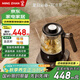 鳴盞智能旋轉噴淋煮茶器一鍵全智能?chē)娏軣畨?可控溫智能恒溫保溫茶壺 可冷萃茶MZ102