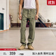Levi's李維斯男士565寬松直筒工裝美式復古簡(jiǎn)約通勤時(shí)尚休閑褲 軍綠色 32 (32)