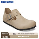 BIRKENSTOCK勃肯德國進(jìn)口新品男女款牛皮革涂油London低幫休閑鞋 煙草棕窄版1031124 37