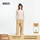 AIGLE【25年秋季新品】艾高女士長(cháng)褲W-R防潑水戶(hù)外經(jīng)典時(shí)尚休閑褲褲裝 杻藤杏色 BL834 36 160/84A