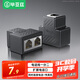 畢亞茲 電話分線器一分二 電話線轉(zhuǎn)接擴展延長器對接頭分機分離器 RJ11電話線一拖二6P6C/6P4C/6P2C通用