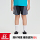 安德瑪（Under Armour）童裝短褲庫里系列運動短褲兒童短褲男童梭織短褲1380334 黑色 