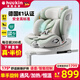 Heekin引領(lǐng)者兒童安全座椅汽車(chē)用0-12歲嬰兒寶寶車(chē)載可坐躺智能通風(fēng)加熱 青提綠(單手旋轉+語(yǔ)音通風(fēng)加熱)