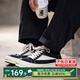馬登經(jīng)典ro板鞋男美式高街潮鞋復(fù)古百搭cleanfit小眾低幫休閑鞋子 黑白色【VIBE風(fēng)】 正碼正拍 馬登工裝 42 (260mm) 男碼
