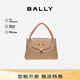 BALLY巴利【七夕禮物】女包牛皮革時(shí)尚手提包 6302496 灰褐色