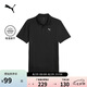 PUMA彪馬2025新款吸濕速干修身短袖Polo衫男子翻領(lǐng)運動(dòng)上衣528700
