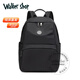 Walker Shop【2025年新款】雙肩包時(shí)尚尼龍牛津布背包輕便防潑水休閑旅行包 黑色14寸【29*14*39CM】
