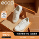 愛步（ECCO）*休閑板鞋男鞋 輕便小白鞋軟底休閑鞋平底鞋男 柔酷60周年582404 白色58240401007 42