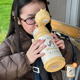 HALEIWA HAPPY MARKET保溫杯直飲不銹鋼寶寶兒童水杯幼兒園大容量吸管杯小學(xué) 漿板狗黃色一杯三蓋600ml