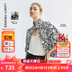 朗姿【防曬涼感】立領(lǐng)蝙蝠袖時尚氣質(zhì)防曬夾克外套2025年夏季新款 黑色 S