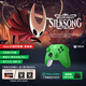 微軟（Microsoft）Xbox無(wú)線(xiàn)游戲手柄 無(wú)線(xiàn)控制器 彩色手柄青森綠 藍牙 適配Xbox/PC/平板/手機 絲之歌空洞騎士