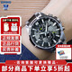 卡西歐（CASIO）男表EDIFICE商務(wù)太陽(yáng)能石英表休閑簡(jiǎn)約指針日韓男腕表送男友禮物 EFR-303D-1A 鋼帶世界地圖