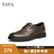 他她（TATA）雕花布洛克皮鞋男士商務(wù)正裝鞋結婚新郎鞋2025春210A4AM5 啡色 40
