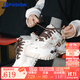 FILA FUSION斐樂(lè )潮牌女鞋BIANCO厚底潮鞋2025冬新款硬糖鞋老爹鞋 雪白/泡芙粉-SP 38