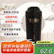 果茲（GUOZI）保溫杯咖啡杯陶瓷內(nèi)膽男女士高顏值隨行杯喝中藥專用外帶黑色