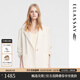 歌力思（ELLASSAY）夏新款100%醋酸輕薄高級感職業(yè)通勤西裝外套女EWB352T00700 香檳杏 S