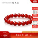 周大生紅瑪瑙手鏈黑瑪瑙經(jīng)典幸運手串情侶送女友生日禮物 紅瑪瑙（珠子直徑8mm）