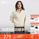 蕉下（beneunder）外套女衛衣防曬防風(fēng)運動(dòng)戶(hù)外秋季新品DS003燕麥白L