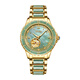 艾華仕翡翠玉石水鬼全自動(dòng)機械表輕奢小眾商務(wù)男鏤空防水夜光腕表 緬甸翡翠全金鋼帶款