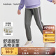 巴拉巴拉balaOne童裝女童加絨褲子2025秋冬新款兒童休閑運(yùn)動長褲保暖時(shí)尚 深花灰00102 130