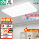 雷士（NVC）LED舒適光高顯吸頂燈自建房大客廳臥室書房簡約現(xiàn)代燈具套餐 光鴻 【光鴻】200瓦超大智控客廳
