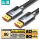 山澤（SAMZHE）DP線2.1專業(yè)版 16K高清視頻線10K60Hz 8K240Hz電競DisplayPort電腦顯卡接顯示器連接線1米 PP10