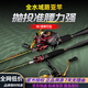光GW威路亞竿全套日本進(jìn)口FUJI配件碳素正品魚竿遠(yuǎn)投大物路滑竿桿套裝 2.4m 直柄+進(jìn)口紡車輪套裝