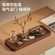 初心鑰匙收納入戶(hù)進(jìn)門(mén)銅鹿玄關(guān)擺件鑰匙盤(pán)置物架喬遷禮物之喜搬家禮物 【黑胡桃木+黃銅】銅鹿收納盤(pán)
