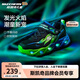Skechers斯凱奇男童熒光閃燈鞋童鞋透氣跑步運(yùn)動(dòng)鞋撞色大童跑鞋400103L