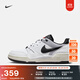 耐克男子低幫復(fù)古運(yùn)動(dòng)鞋冬季舒適學(xué)院風(fēng)NIKE FULL FORCE FB1362 101白/黑/青灰/帆白/黑/隊(duì)橙 42