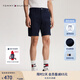 TOMMY HILFIGER【微彈直筒】夏季男裝經(jīng)典百搭商務(wù)簡約休閑西褲短褲34855 藏青色DW5 32