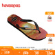 havaianas哈唯納Hype III沙灘男士人字拖夏季海邊戶(hù)外休閑涼拖鞋可外穿 6196-黑/桃 41-42 巴西碼