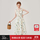 范思藍恩小清新植物學(xué)盛夏花園背心連衣裙2024夏季新款裙子18029 盛夏花園 XS
