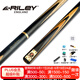 RILEY萊利臺球桿RBW-600斯諾克小頭黑8中式八球中頭黑八桌球桿10mm