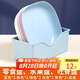 拜杰吐骨盤吐骨碟水果盤零食盤渣盤干果盤多用盤碟混色11件套
