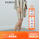 PORTS寶姿 商場同款新品女裝條紋網(wǎng)眼肌理短褲LL8P055KFQ051 丈青條紋 S (4)