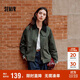 森馬（Semir）復古巴恩風(fēng)外套女短款寬松上衣秋純棉燈芯絨翻領(lǐng)夾克101524108016