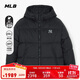 MLB羽絨服男女鵝絨防水連帽短款保暖運動(dòng)服25秋冬3ADJB4056-50BKS-L