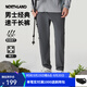 諾詩蘭速干褲25夏季男女戶外快干吸濕休閑戶外基礎(chǔ)款情侶徒步登山長褲 鯨落灰色-男 180