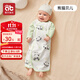 愛(ài)貝迪拉（AIBEDILA）嬰兒連體衣和尚服新生兒純棉秋冬睡衣男女滿(mǎn)月寶寶幼兒連體和袍 熊貓貝爾【抗菌風(fēng)柔棉】 59cm 建議1-3個(gè)月