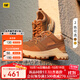 CAT卡特休閑鞋皮鞋男鞋25新品男士城市輕戶(hù)外機能風(fēng)低幫單鞋 棕黃色【男】 42