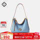 CASSILE卡思樂(lè )托特包女2025牛仔布通勤大容量輕奢斜挎包生日七夕禮物